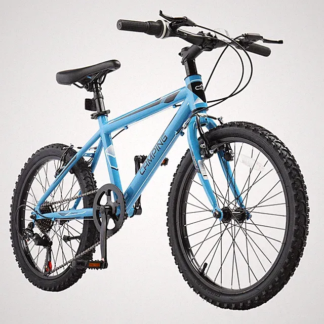 20 Inch Mountain Bike, 7/21-Speed Adult Bicycle with High Carbon Steel Frame