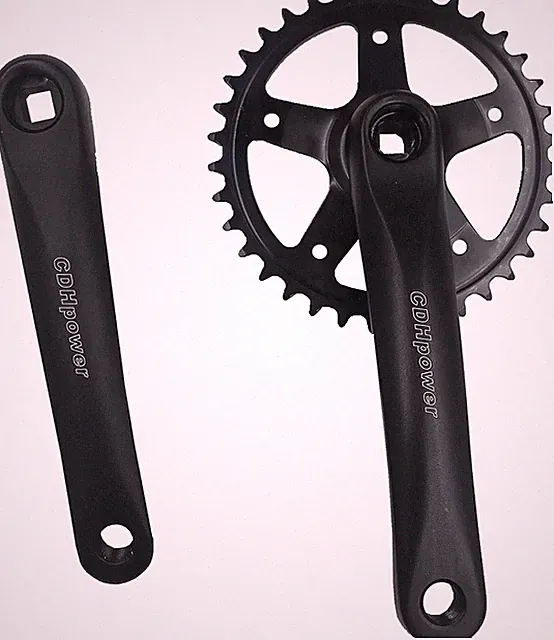 32T/36T Bicycle Crankset Single Speed Bike Crankset for MTB Fixed Gear Bicycle