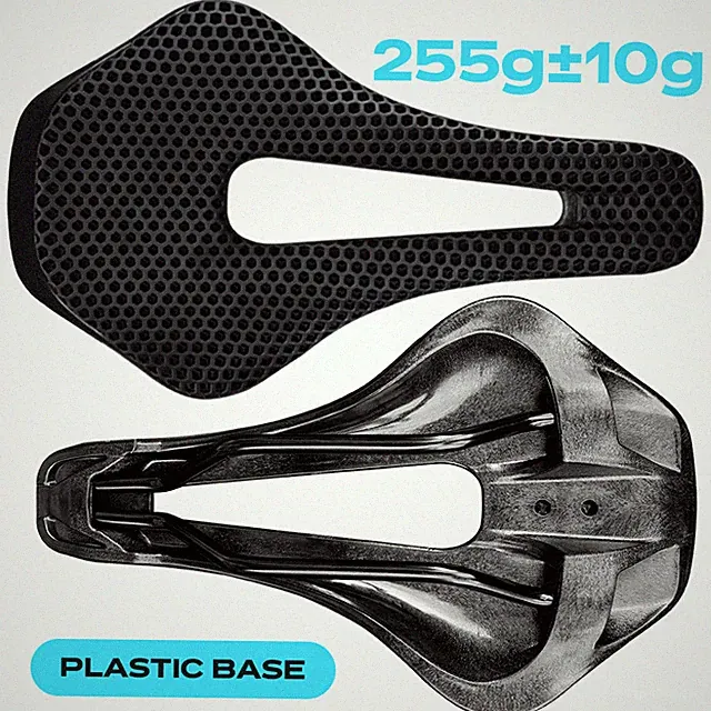3D Printed Carbon Bike Saddle Hollow Comfortable Breathable MTB Road Seating