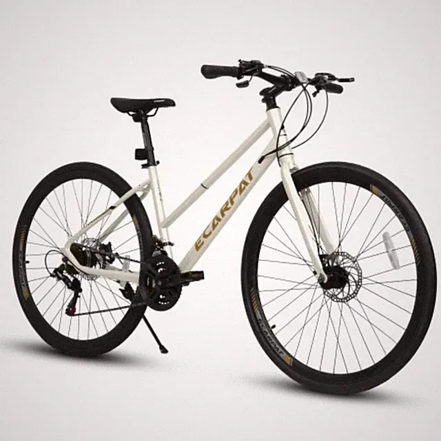 700Cx35 Road Bike 21-Speed Disc Brake Aluminum Wheels Wide Tires Urban Commuter