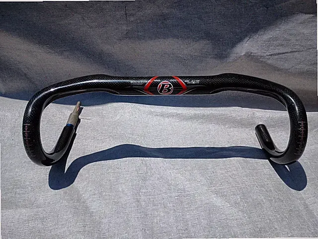 Bontrager Blade Race X Lite Carbon Drop Bar Handlebar 40cm, 31.8mm Black Red