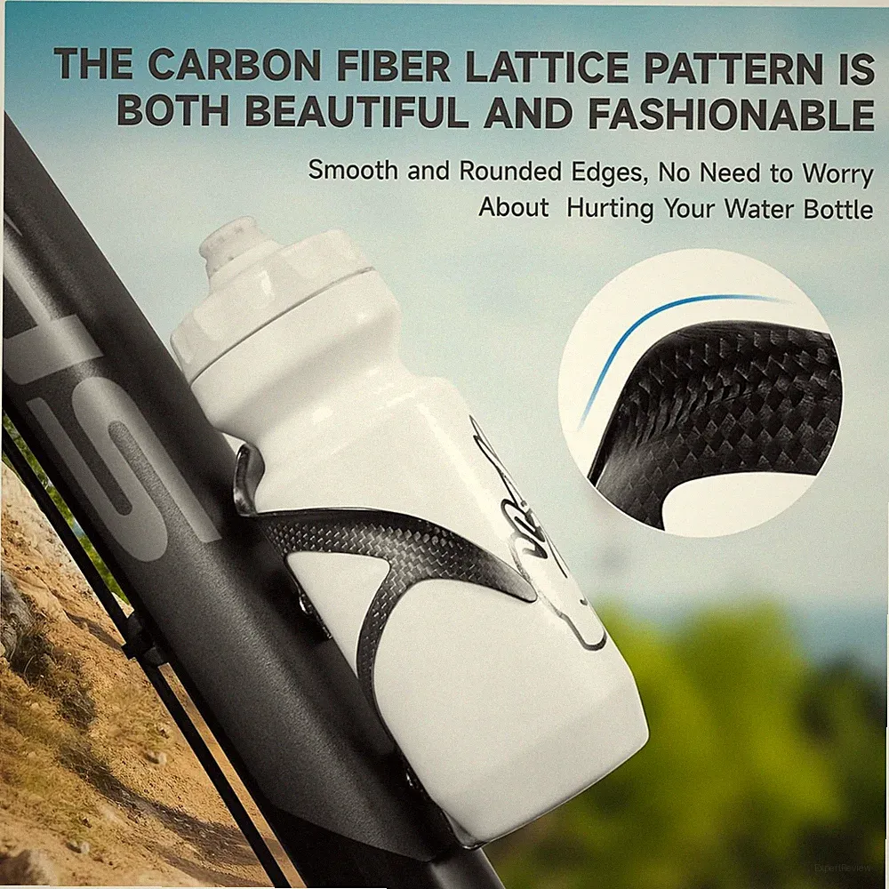 Carbon Fiber Water Bottle Cage | Road Mountain Bike Holder