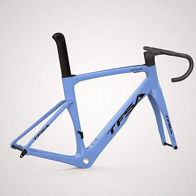 Carbon Road Bike Frameset Aero Design Internal Cable Routing Bicycle Frames