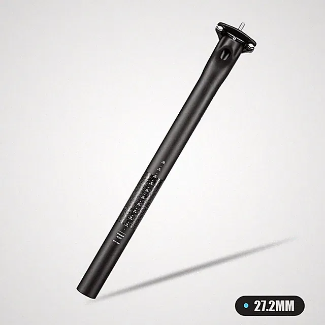 Carbon Seatpost 27.2MM/31.6MM 0MM Offset MTB Road Gravel Bicycle 400MM Seat Tube