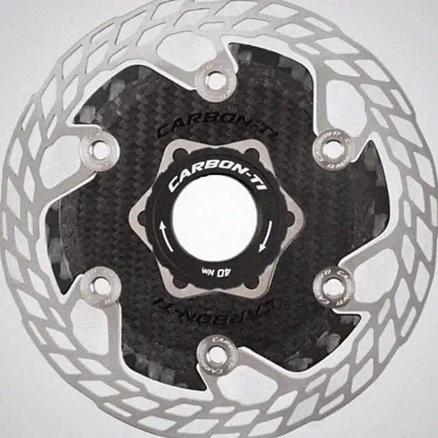 Carbon-Ti X-Rotor Aero Center Lock Disc Brake Rotor. All Sizes!