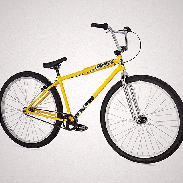 FIT CR 29 HURRICANE YELLOW 29" CRUISER BMX BIKE 100% Cr-Mo S&M SE GT HARO DK NEW