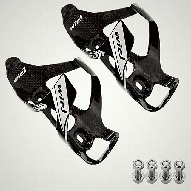 Full Carbon Fiber Bike Water Bottle Holder Cage Light Drink for MTB Road Bike...