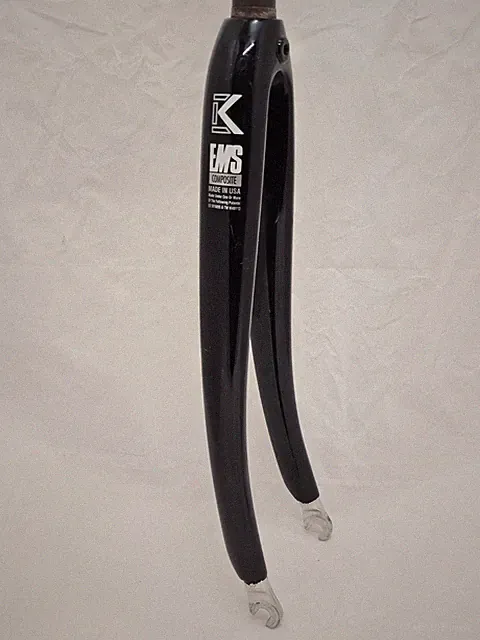 Kestrel EMS Composite Road Fork 700c 1” Threaded 153mm Steerer Black Vintage