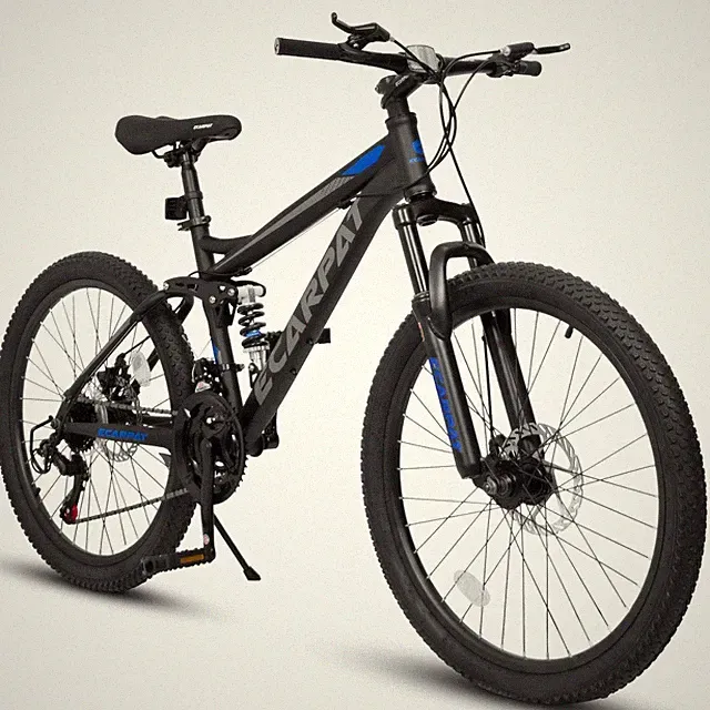 Mountain Bike 26 Inch Full Suspension 21 Speed Disc Brakes Men Women Adults New