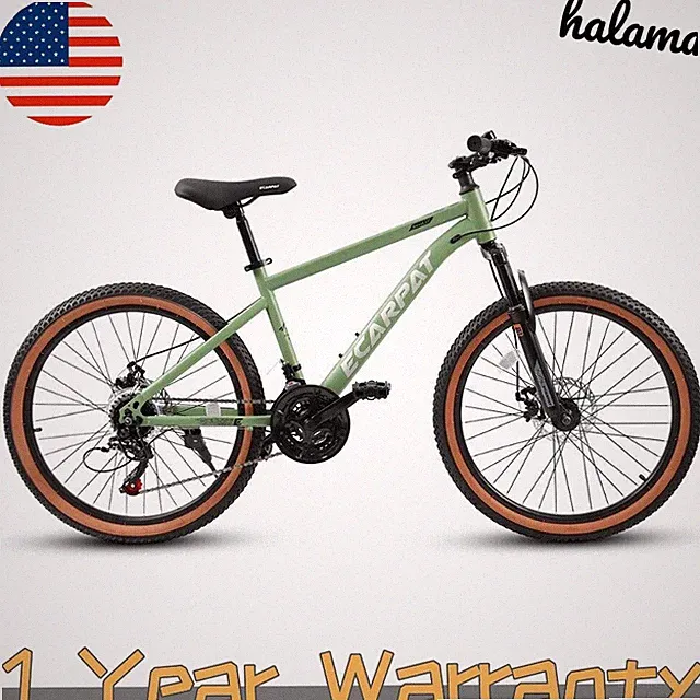 Mountain Bike 27.5" Wheels 21-Speed Trail Commuter City Bike Carbon Steel Brake
