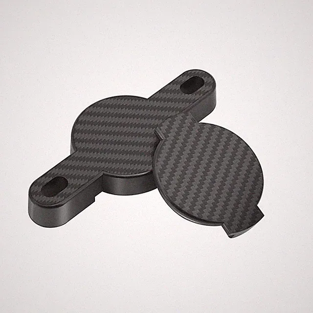 Mountain Bike Water Bottle Cage Mount AirTag Locator Carbon Pattern Bracket ##