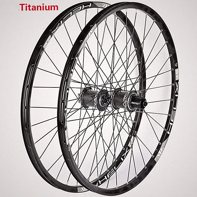 Mountain Bike Wheelset 32H XC Racing Cyclocross Bike Wheel QR/thru Axle Tubeless