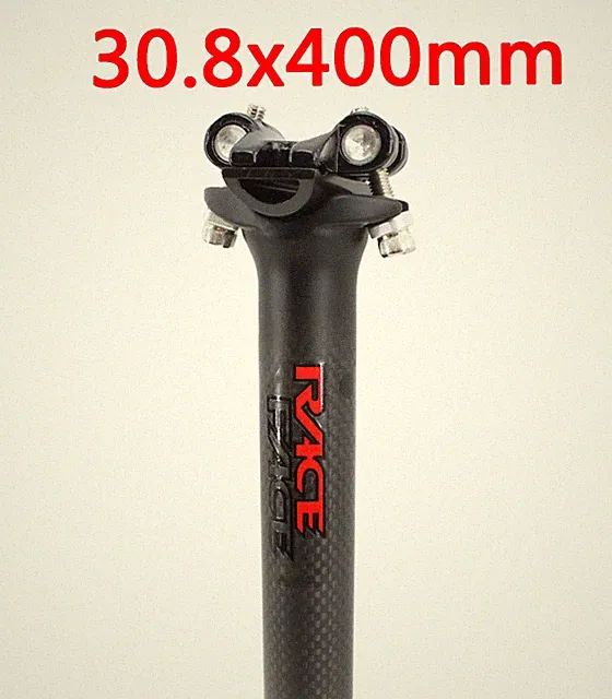 Newest Next Road Mountain Bike Alloy Matt 3K Carbon Fibre Bicycle Seatpost Carbo