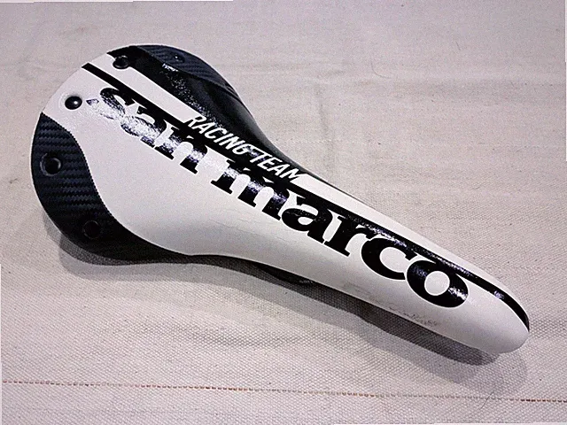 Selle San Marco Regale Regal Racing Team Carbon FX White Road Bicycle Saddle