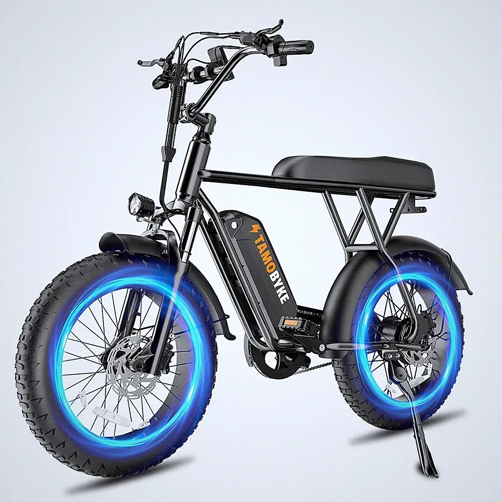 Tamobyke 750W 20mph 36V/13Ah 20" Fat Tire Commuting Electric Bike for Audlts