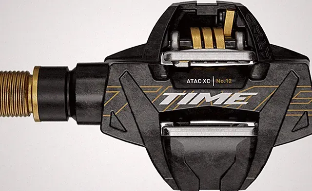 TIME XC12 C1 Carbon & Titanium Off-Road Pedals with Self-Cleaning ATAC Cleat