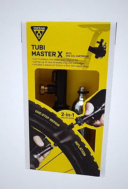 Topeak Tubi Master X CO2 Repair Kit - Black