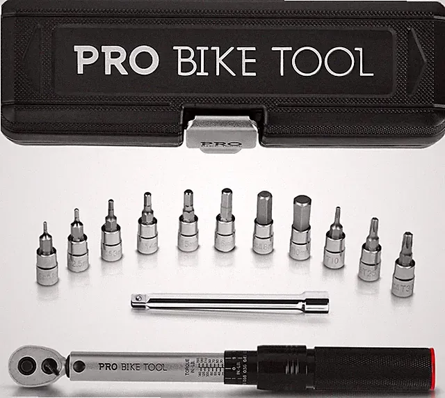 Torque Wrench and Torque Screwdriver Set - Precision Tool for Bike Maintenance