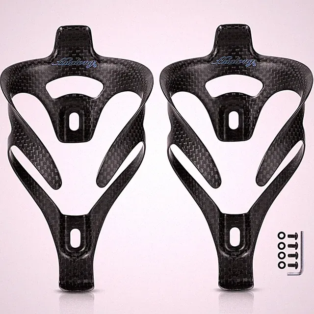 Ultra Light Carbon Fiber Bike Water Bottle Holder Cage for Road Bikes Mountai...
