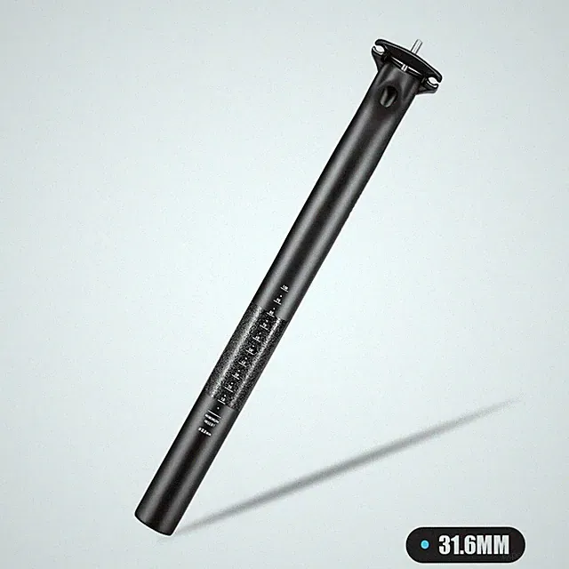 Ultralight Carbon Seatpost 27.2/31.6MM 0MM Offset MTB Road Bike 400MM Seat Tube