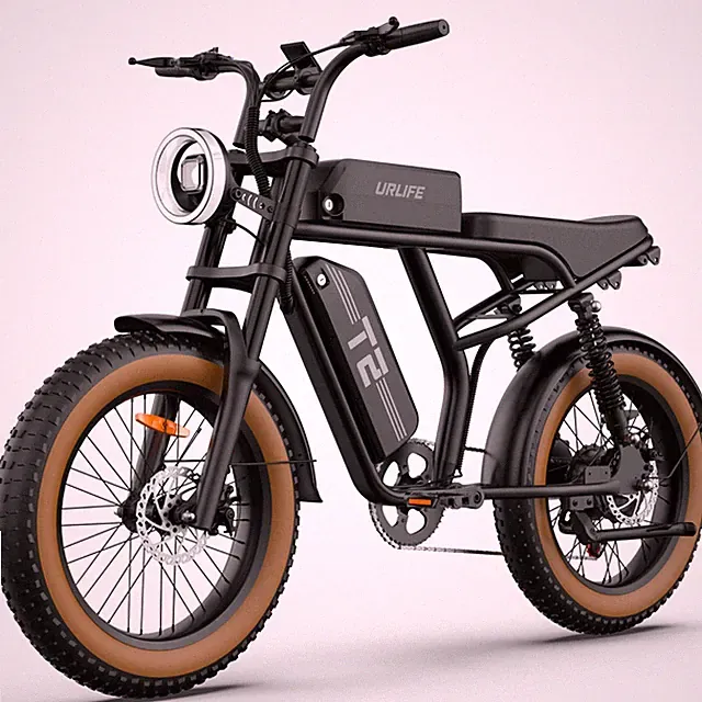 URLIFE 20"*4.0 Fat Tire Electric Bike for Adult 1500W 48V 15.6AH 28MPH Ebike