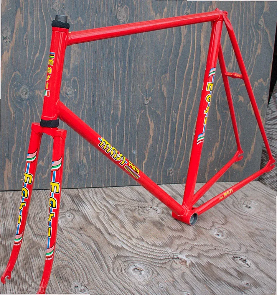Vintage 60cm Masi Pista Bike FRAME & FORK Awesome Fixed Gear Fixie Track Bicycle