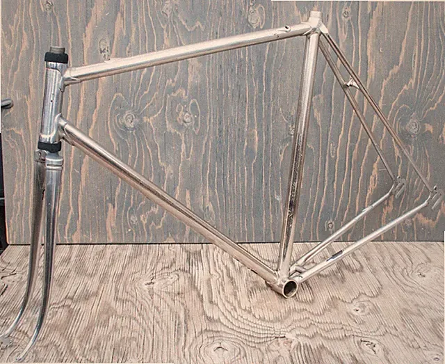 Vintage Wilier Triestina Ramata RoadBike FRAME & FORK Antique Steel Tour Bicycle